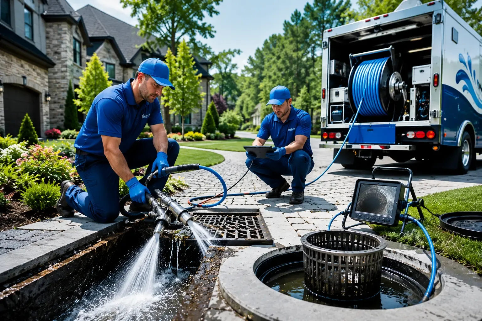 Local outdoor drain cleaning professionals in Atlantic Highlands, NJ
